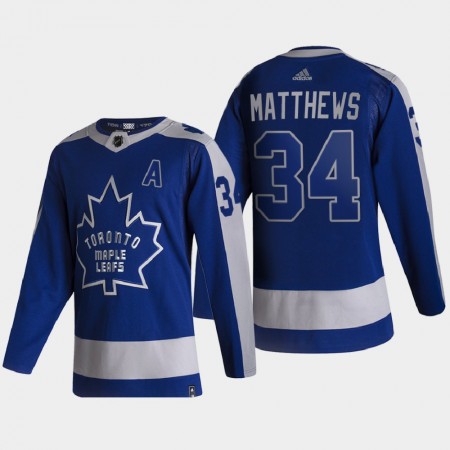 Pánské Hokejový Dres Toronto Maple Leafs Dresy Auston Matthews 34 2020-21 Reverse Retro Authentic